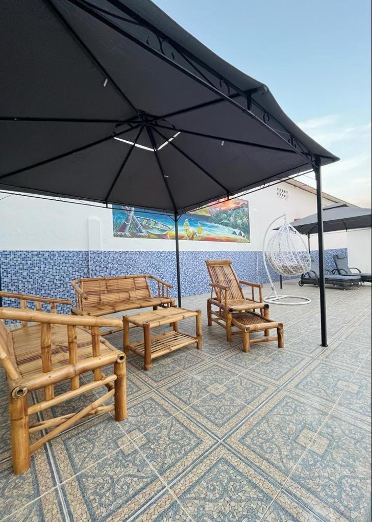 Hotel Kenito Sao Tome Bagian luar foto